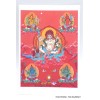 Carte postale bouddhiste Shambala blanc Cartes postales bouddhistes CPB62