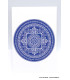 Carte postale tibétaine Mandala du Bouddha de médecine Cartes postales bouddhistes CPB69