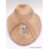 Pendentif en Jaspe Maligano forme ovale Bijoux en Jaspe AW24.3