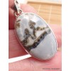 Pendentif en Jaspe Maligano forme ovale Bijoux en Jaspe AW24.3