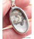 Pendentif en Jaspe Maligano forme ovale Bijoux en Jaspe AW24.3