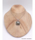 Bijou Pendentif en Pyrite plume carré Bijoux en Pyrite LAM75.1