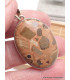 Pendentif oval en Jaspe Brecchia Pendentifs pierres naturelles B29.5