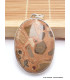 Pendentif oval en Jaspe Brecchia Pendentifs pierres naturelles B29.5