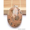 Pendentif oval en Jaspe Brecchia Pendentifs pierres naturelles B29.5