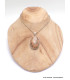 Pendentif oval en Jaspe Brecchia Pendentifs pierres naturelles B29.5