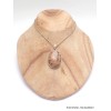 Pendentif oval en Jaspe Brecchia Pendentifs pierres naturelles B29.5