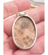 Pendentif oval en Jaspe Brecchia Pendentifs pierres naturelles B29.5
