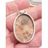 Pendentif oval en Jaspe Brecchia Pendentifs pierres naturelles B29.5