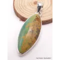 Pendentif Turquoise numéro 8 marquise - Pendentifs pierres naturelles