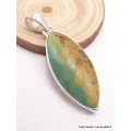 Pendentif Turquoise numéro 8 marquise - Pendentifs pierres naturelles