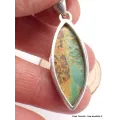 Pendentif Turquoise numéro 8 marquise - Pendentifs pierres naturelles