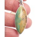 Pendentif Turquoise numéro 8 marquise Pendentifs pierres naturelles YM9