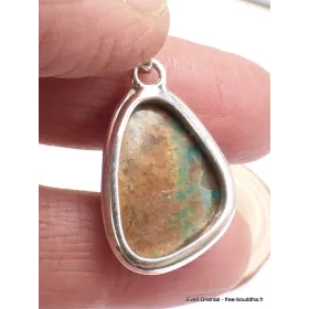 Pendentif Turquoise numéro 8 asymétrique - Pendentifs pierres naturelles