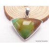 Pendentif Turquoise numéro 8 triangulaire Pendentifs pierres naturelles YM9.3