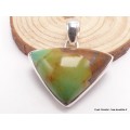 Pendentif Turquoise numéro 8 triangulaire Pendentifs pierres naturelles YM9.3
