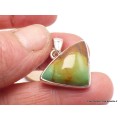 Pendentif Turquoise numéro 8 triangulaire Pendentifs pierres naturelles YM9.3