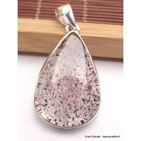 Pendentif Orire Lucky Quartz forme goutte Pendentifs pierres naturelles YM21