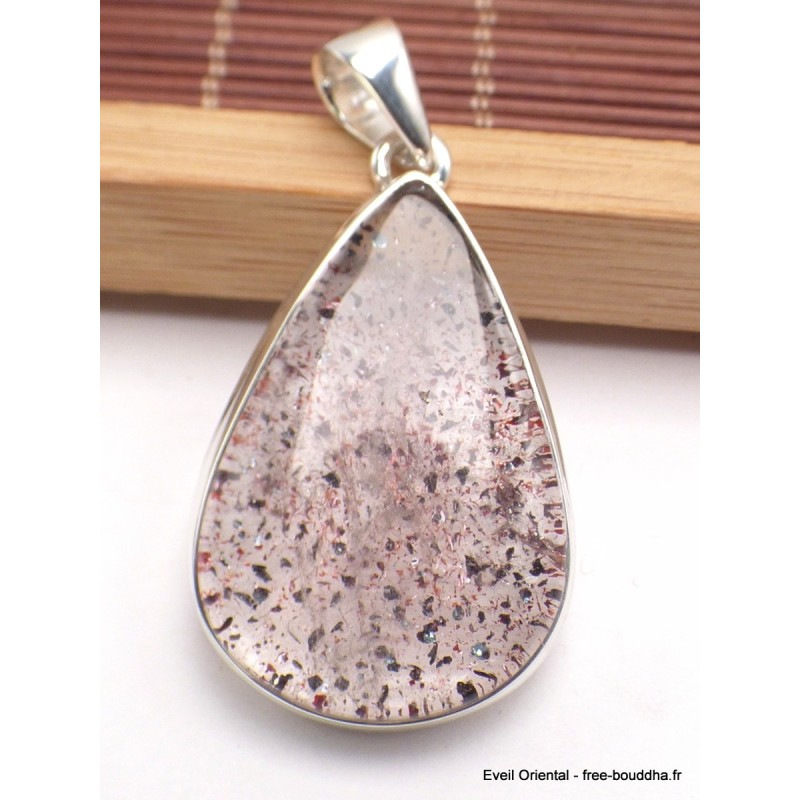 Pendentif Orire Lucky Quartz forme goutte Pendentifs pierres naturelles YM21