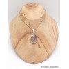 Pendentif Orire Lucky Quartz forme goutte Pendentifs pierres naturelles YM21