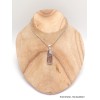 Pendentif Orire Lucky Quartz forme rectangulaire Pendentifs pierres naturelles YM21.1