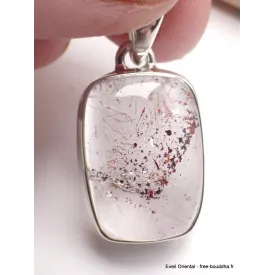 Pendentif Orire Lucky Quartz rectangulaire - Pendentifs pierres naturelles