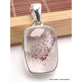 Pendentif Orire Lucky Quartz rectangulaire Pendentifs pierres naturelles YM21.2