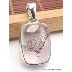 Pendentif Orire Lucky Quartz rectangulaire - Pendentifs pierres naturelles