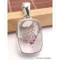 Pendentif Orire Lucky Quartz rectangulaire - Pendentifs pierres naturelles
