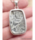 Pendentif Hornblende rectangulaire Pendentifs pierres naturelles YM22.2
