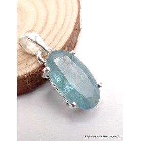Pendentif Cyanite d'eau facettée Pendentifs pierres naturelles YM24