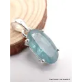 Pendentif Cyanite d'eau facettée - Pendentifs pierres naturelles
