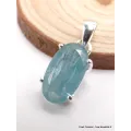 Pendentif Cyanite d'eau facettée - Pendentifs pierres naturelles