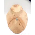 Pendentif Cyanite d'eau facettée - Pendentifs pierres naturelles