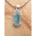Pendentif Cyanite d'eau facettée Pendentifs pierres naturelles YM24