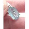 Bijou Pendentif Cyanite d'eau facettée Bijoux en Cyanite Bleue YM24.1
