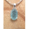 Bijou Pendentif Cyanite d'eau facettée Bijoux en Cyanite Bleue YM24.1