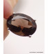 Bijou Quartz fumé pendentif serti griffes Bijoux en Quartz Fumé PAC72.5