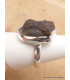Bague Staurolite pierre foncée taille 60 Bijoux en Staurolite YM26.3