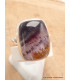 Bague Cacochynite Super Seven noire mauve taille 54 Bijoux en Cacochynite Super Seven YM27.4