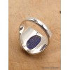 Chevalière bague Lapis Lazuli taille 56/57 Bijoux en Lapis-lazuli YM28.2