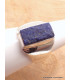 Chevalière bague Lapis Lazuli taille 56/57 Bijoux en Lapis-lazuli YM28.2