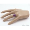 Bague Purpurite asymétrique taille 58 Bijoux en Purpurite YM29.2