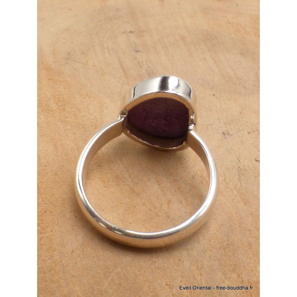 Bague Purpurite asymétrique taille 58 Bijoux en Purpurite YM29.2