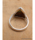 Bague Turquoise américaine numéro 8 triangulaire taille 62 Bagues pierres naturelles YM31.1