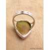 Bague Turquoise américaine vert clair rouille taille 56 Bagues pierres naturelles YM31.3