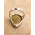 Bague Turquoise américaine vert clair rouille taille 56 - Bagues pierres naturelles