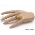 Bague Turquoise américaine vert clair rouille taille 56 - Bagues pierres naturelles