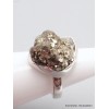 Bague en Pyrite dorée taille 55 Bijoux en Pyrite YM30.2