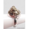 Bague en Pyrite dorée taille 55 Bijoux en Pyrite YM30.2